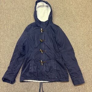Abercrombie & Fitch Navy Utility Jacket